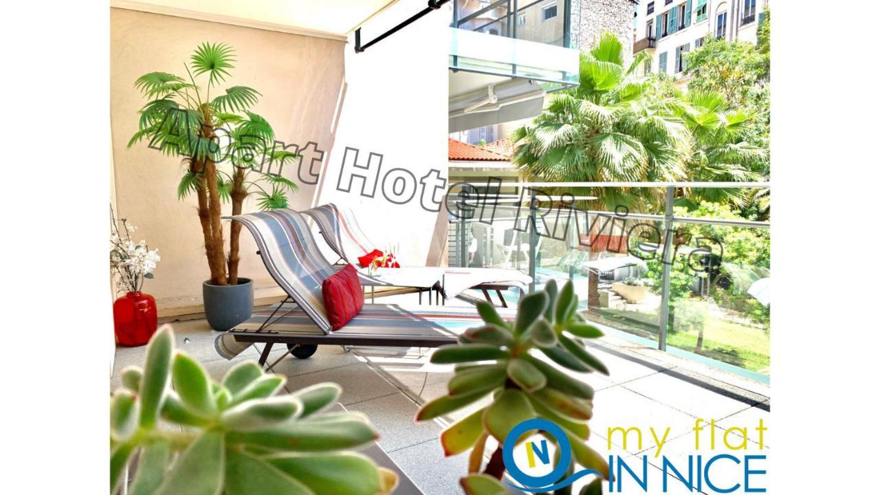 Aparthotel Riviera - Coeur Nice - Grand Superieur Studio Ac - Incroyable Terrasse - Garden View - Terrasse Jardin Pastorelli 1 Exterior foto